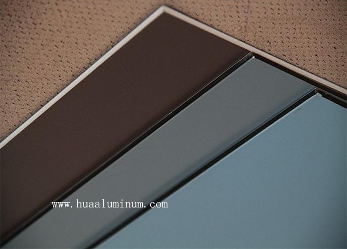 4x8ft Metal Plate Curtain Wall Panel Scratch Resistant For Exterior Cladding