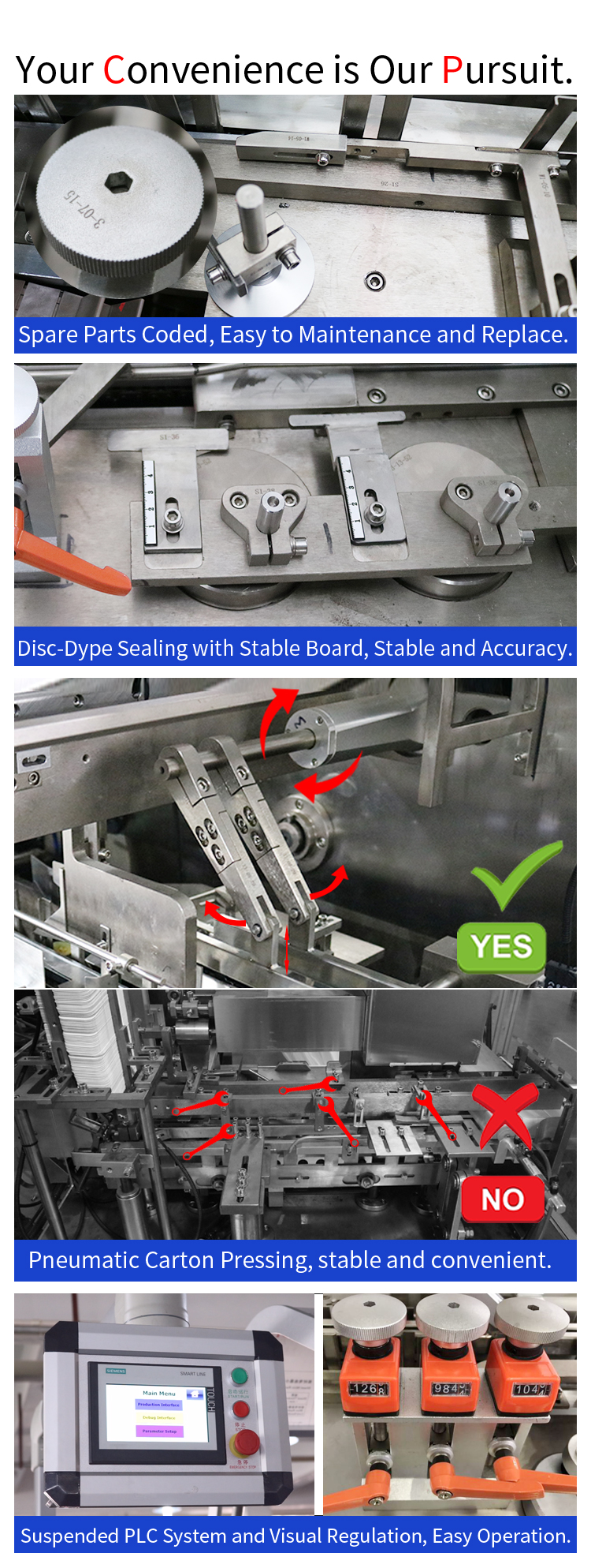 cosmetic packaging machine