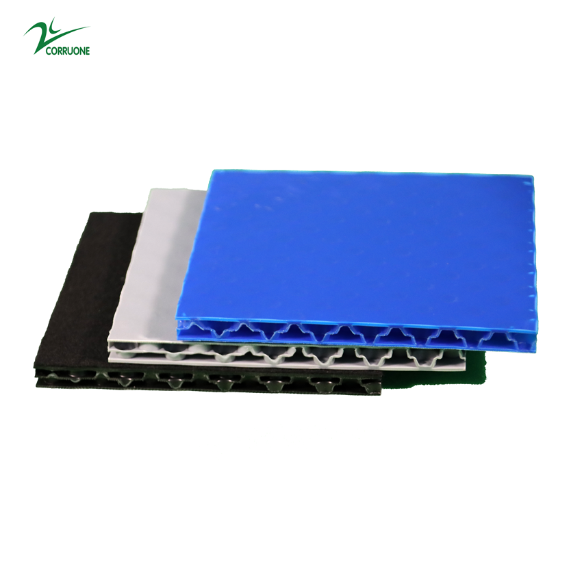 3mm-11mm PP Plastic Honeycomb Board Purple 4x8 Honeycomb Panels