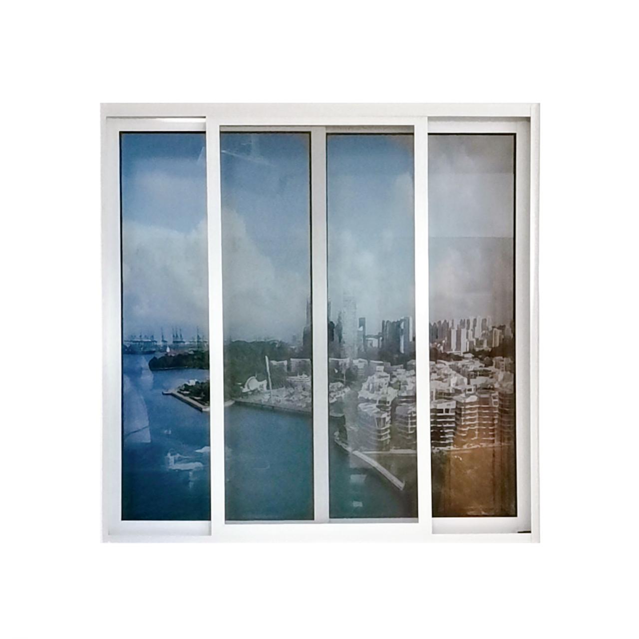 Aluminum Frame 36x48 Sliding Window UPVC Modern Windows