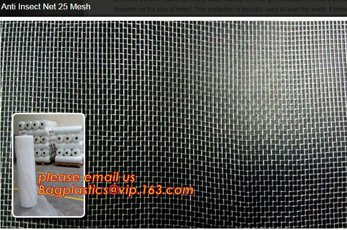 Hot Selling Greenhouse Anti Insect Netting with Competitive Price,virgin hdpe anti insect net for agriculture, BAGPLASTI