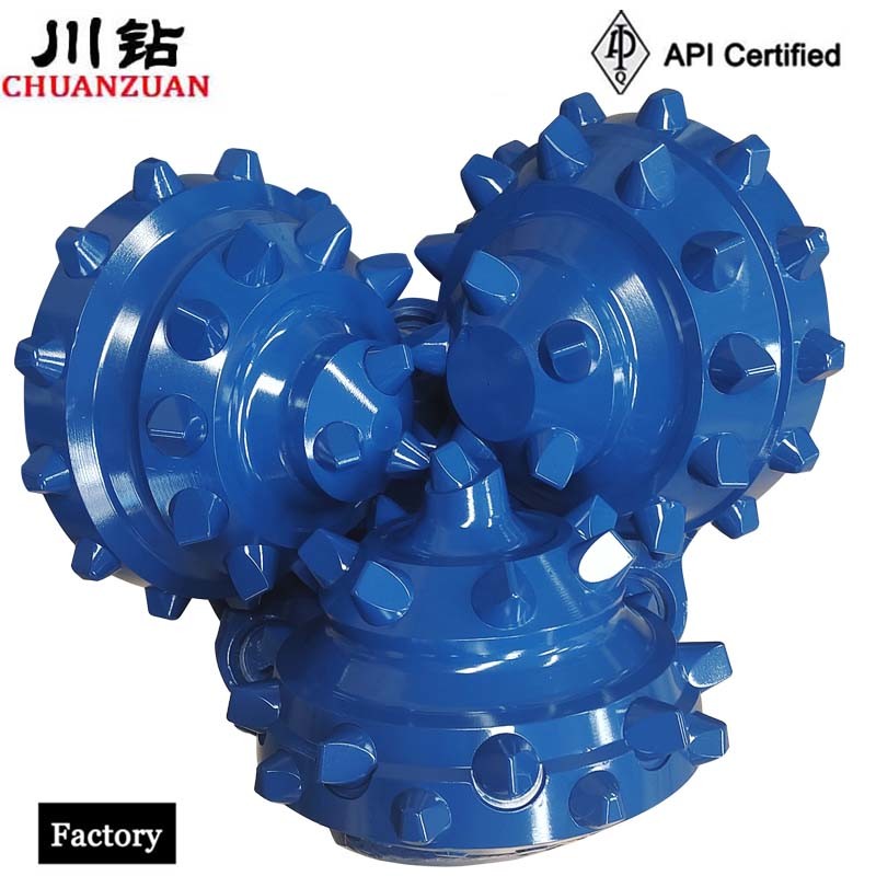 API 12 1/4inch IADC417 Tricone Rock Bit For Cone Drill Bit Factory Roller Bit Water Well Drilling