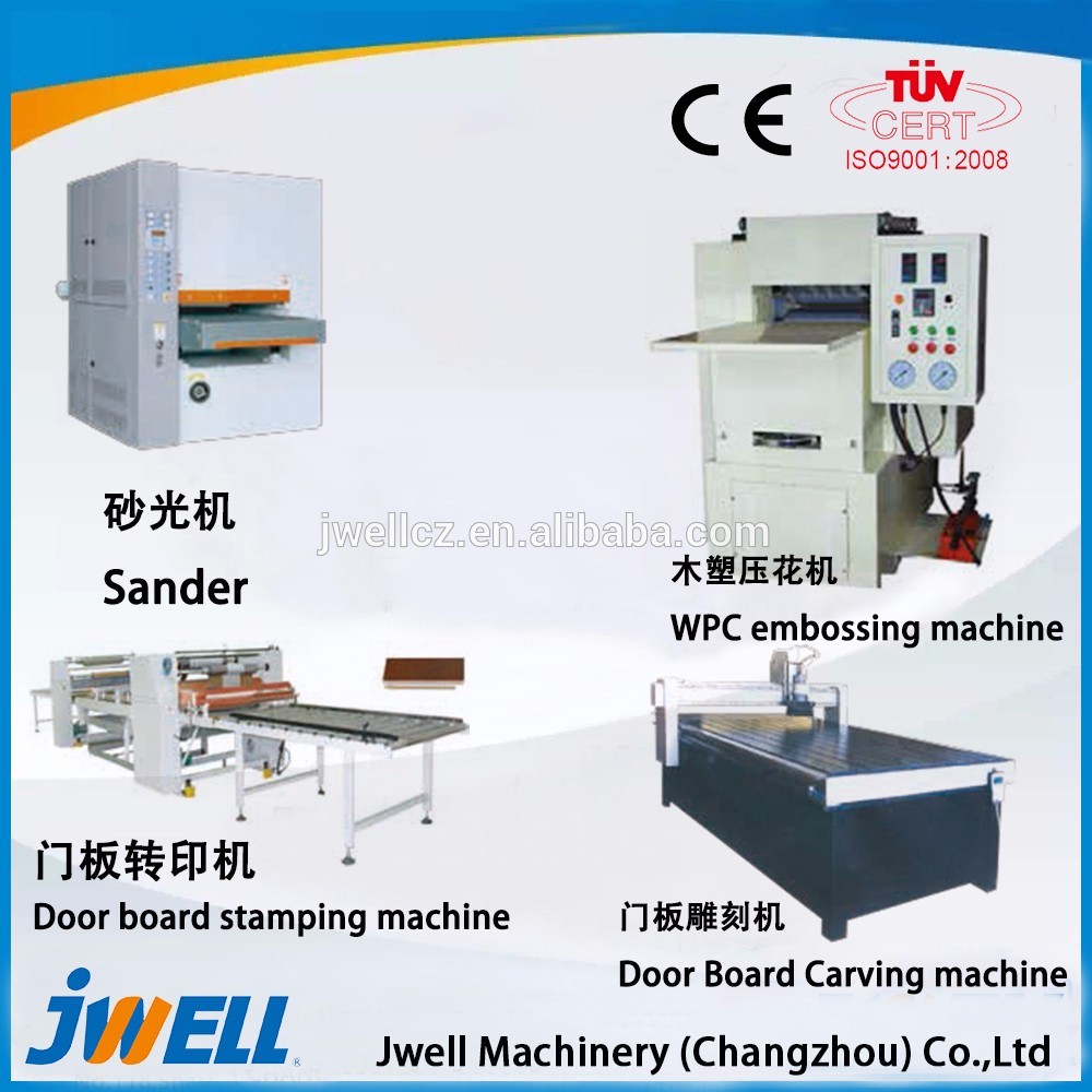 Jwell PVC Free Foaming/UV Lmitation Marble Board Extrusion Line