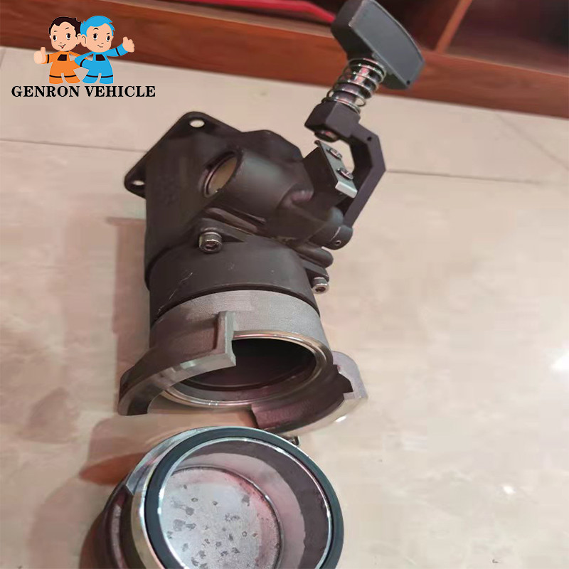 Discharge Valve Truck Trailer Spare Parts European Design 3'' API Adaptor Valve
