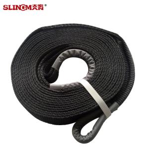 China Polyester Towing Winch Extension Strap 4WD Snatch Strap on sale