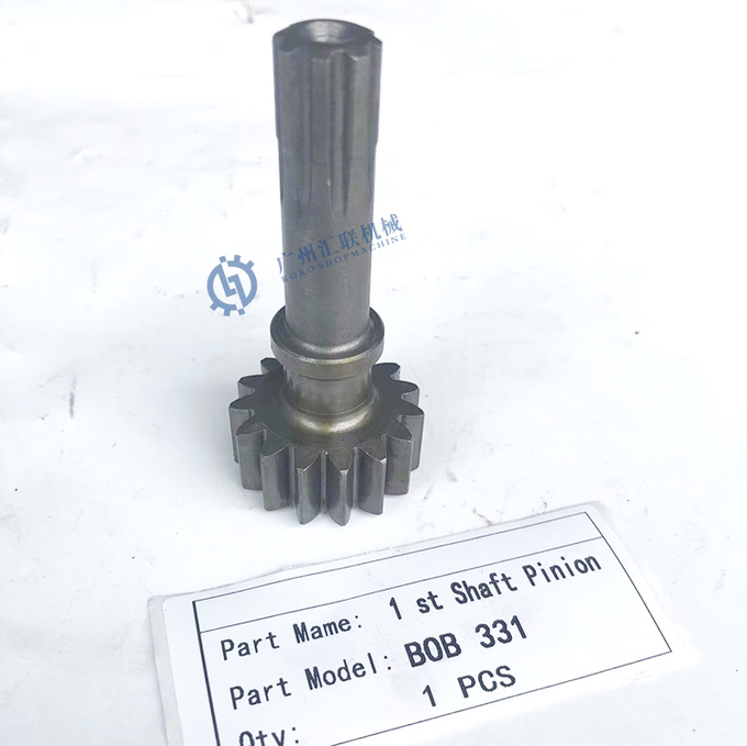 Excavator Parts First Shaft Pinion Travel Motor Reduction Gearbox First Sun Gear BOB331 0