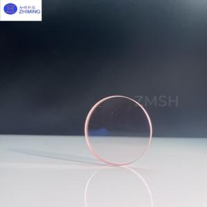 Ruby Optical Window With 85% Transmittance DSP For Laser Transmission Customized