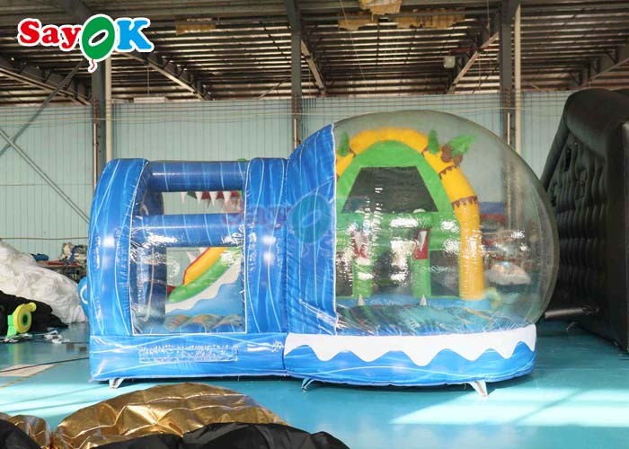 11.5FT Christmas Decoration Inflatable Snow Globe Transparent Bubble Tent