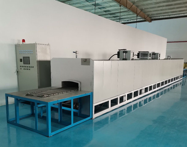 Continuous Mesh Belt Furnace Energy Natural Gas Catalyst Rare Earth Calcination