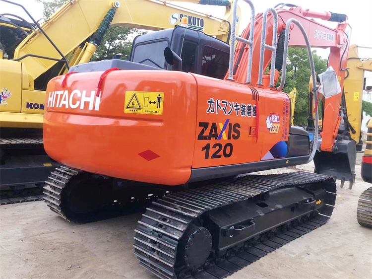 Year 2022 Used Hitachi ZX120 Excavator with Low Hours and Active