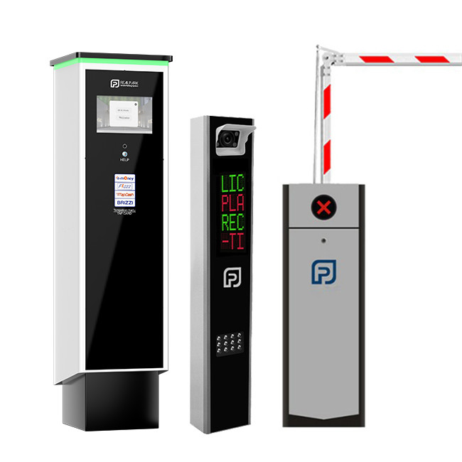 License Plate Recognition Parking Ticket Kiosk LPR Parking Ticket Management System