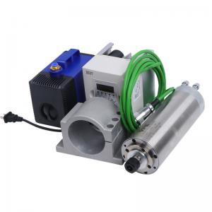 China ER16 Collet 1.5KW Water Cooled CNC Spindle Kit with 80W Water Pump and 5KG Load Capacity on sale