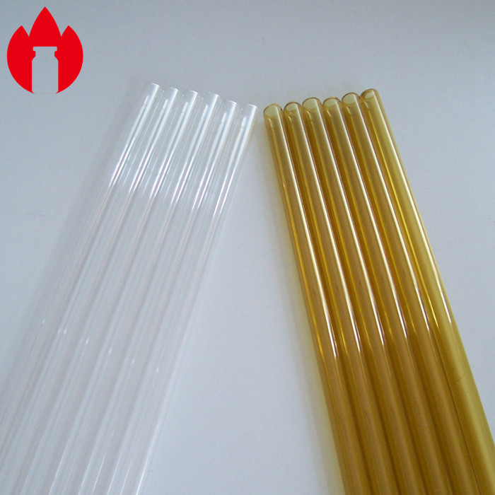 Medical Clear Or Brown Low COE 5.0 Borosilicate Glass Tubing