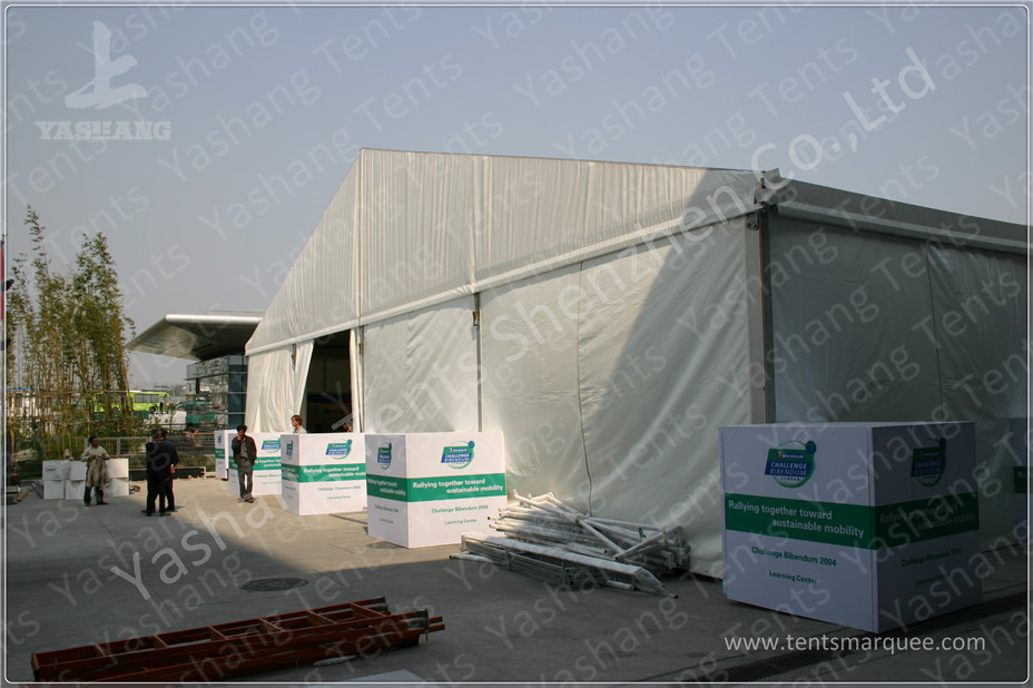 Sunblock Outdoor Exhibition Tents High Strength Aluminum Frame Marquee