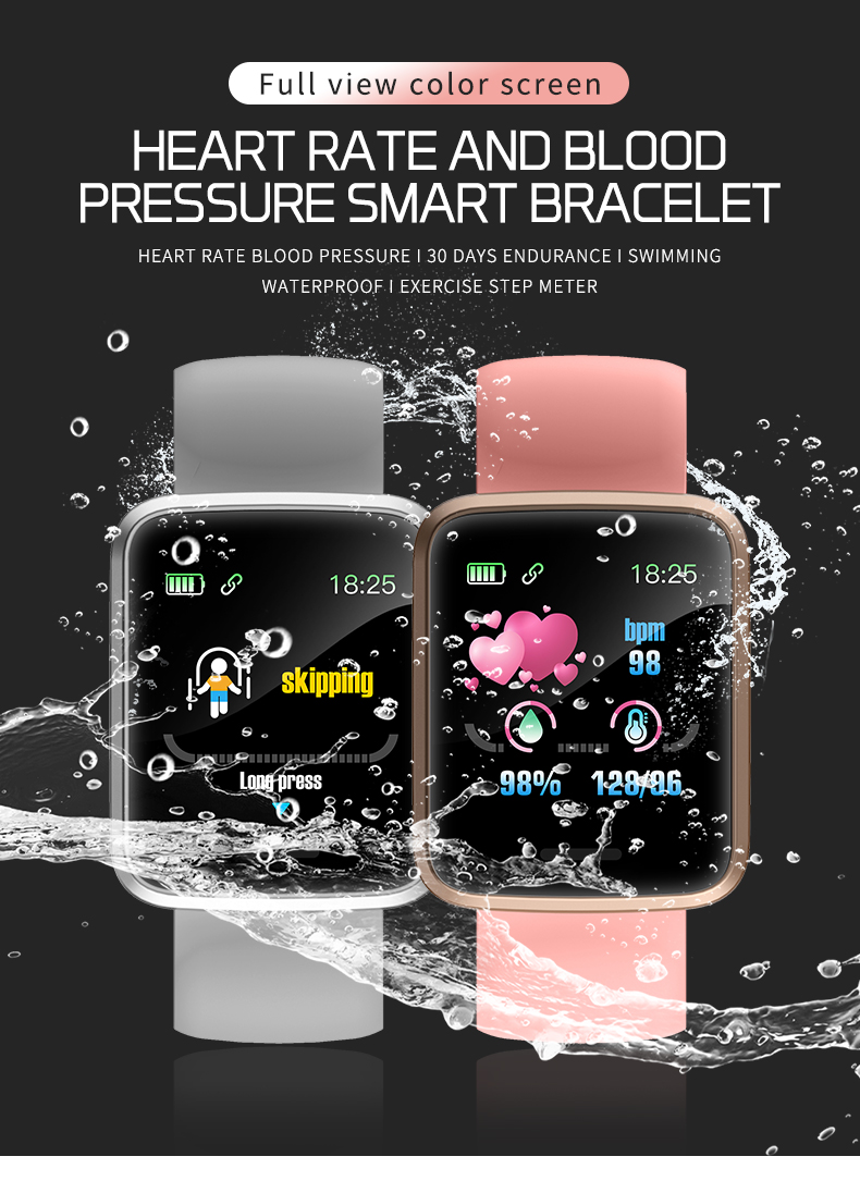 Touch Watch Bracelet Factory Heart Rate Blood Oxygen Mobile Phones Smartwatch