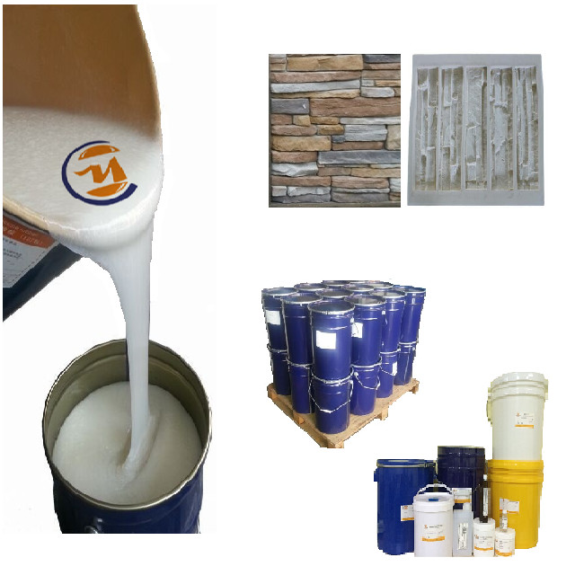 30 Shore A Polycondensation Tin Cure Silicone Rubber For Making Brick Stone Molds