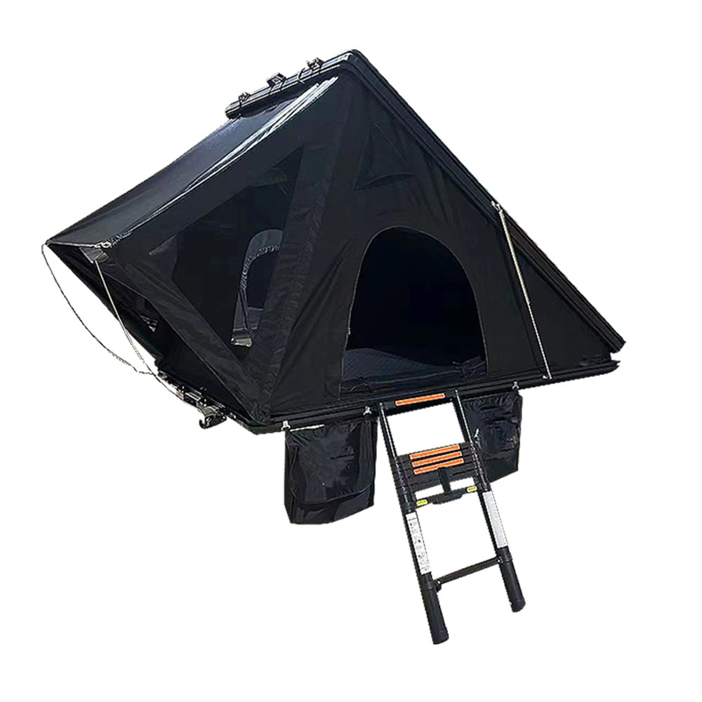 Aluminum Hard Shell Rooftop Tent for 4 Person Truck Camping Open Size 210*143*163cm