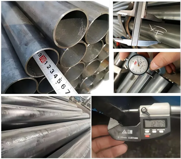 Pipe Supplier Raw Material SAE 1020 1045 Seamless Steel Pipe for Hot Rolled Carbon Alloy Large Diameter Thick Wall Sch40 Sch80 Seamless Fluid Boiler Steel Pipe
