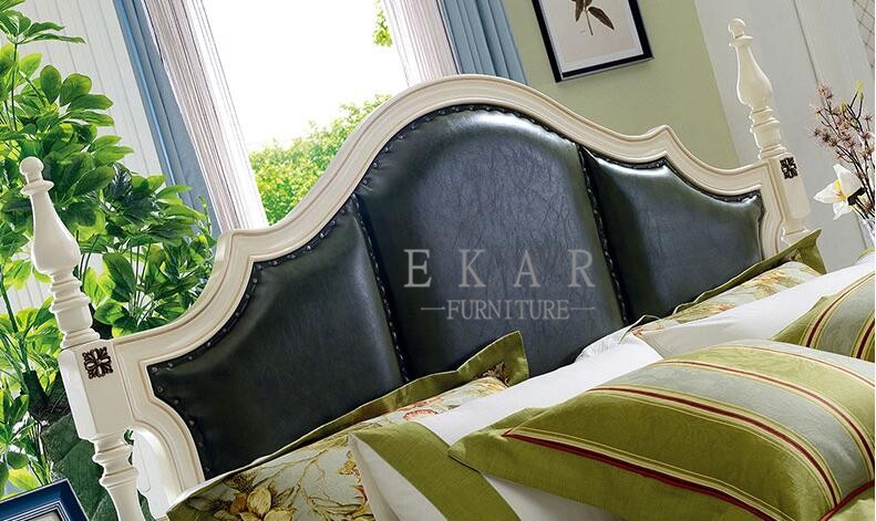 Room Furniture Bedroom Set Latest Wood Double Bed Design With Storage Box