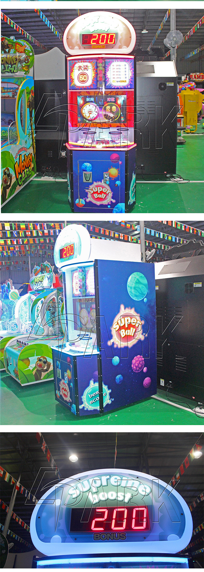 2019 new dropping ball ticket redemption arcade game machine for sale