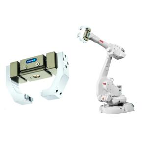 6 Axis ABB IRB 1600 Industrial Robot Arm With IRC5 Controller And Gripper For