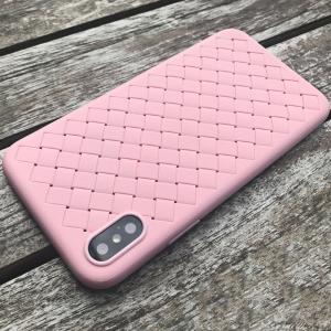 Soft Tpu Iphone 11 Phone Case X Weave Pattern Cover For Apple Mobile Phone