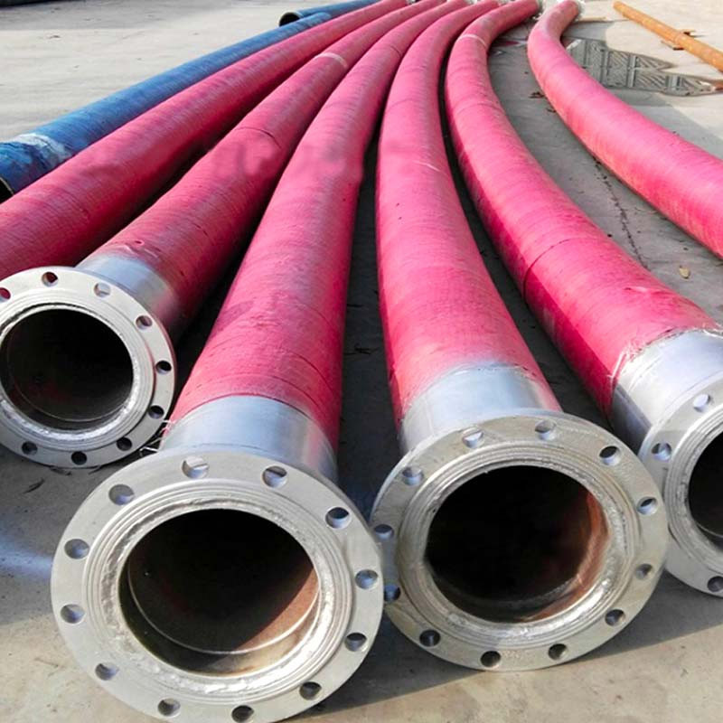 8'' Ore Transfer Hose Multi Layer Rubber Structure Enhanced Impact Vibration Absorption
