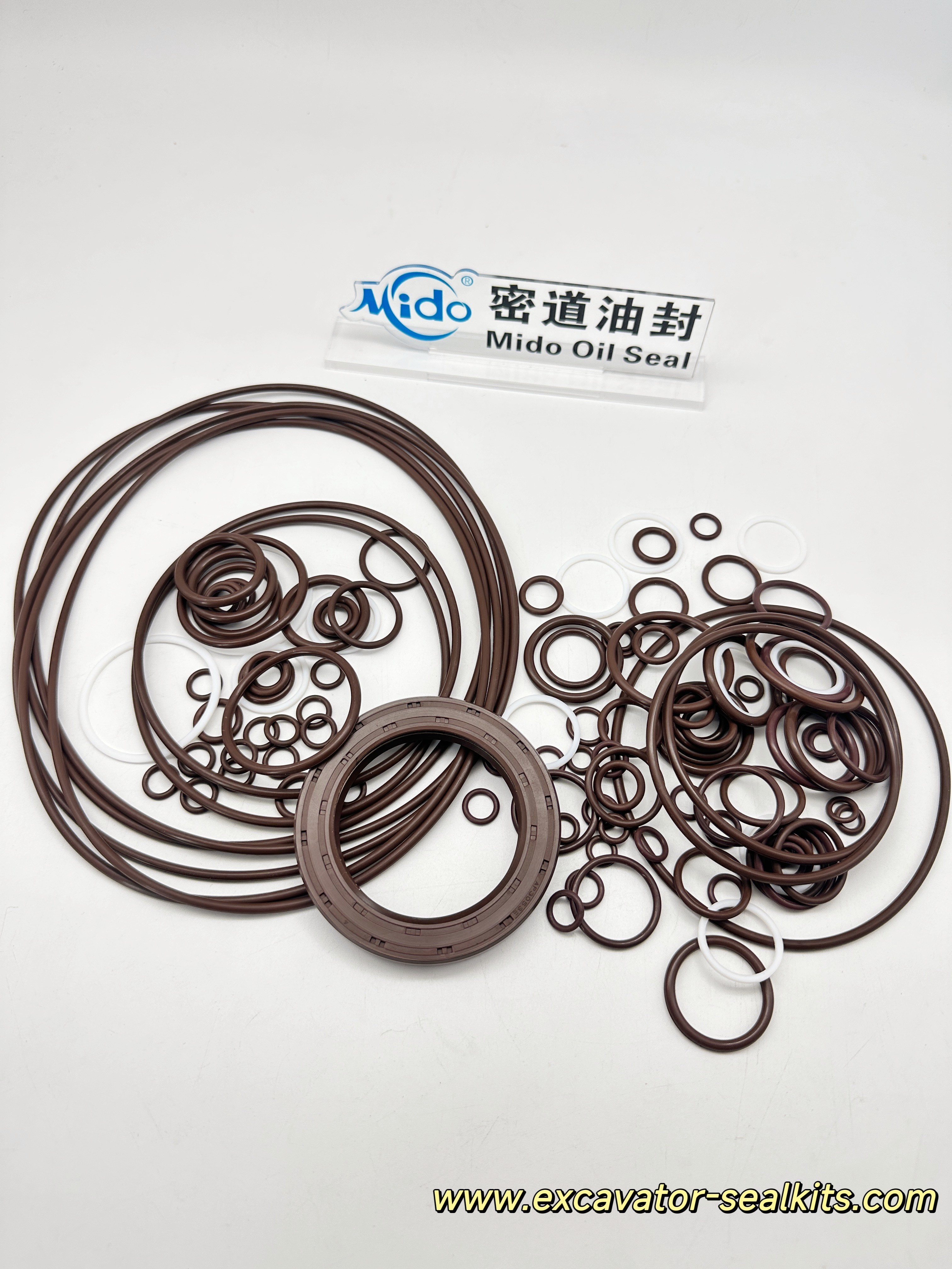 K3V180DT Main Hydraulic Pump Seal Kit | FKM (VIiton) | High Temperture Resistance | Excavator Seal kit
