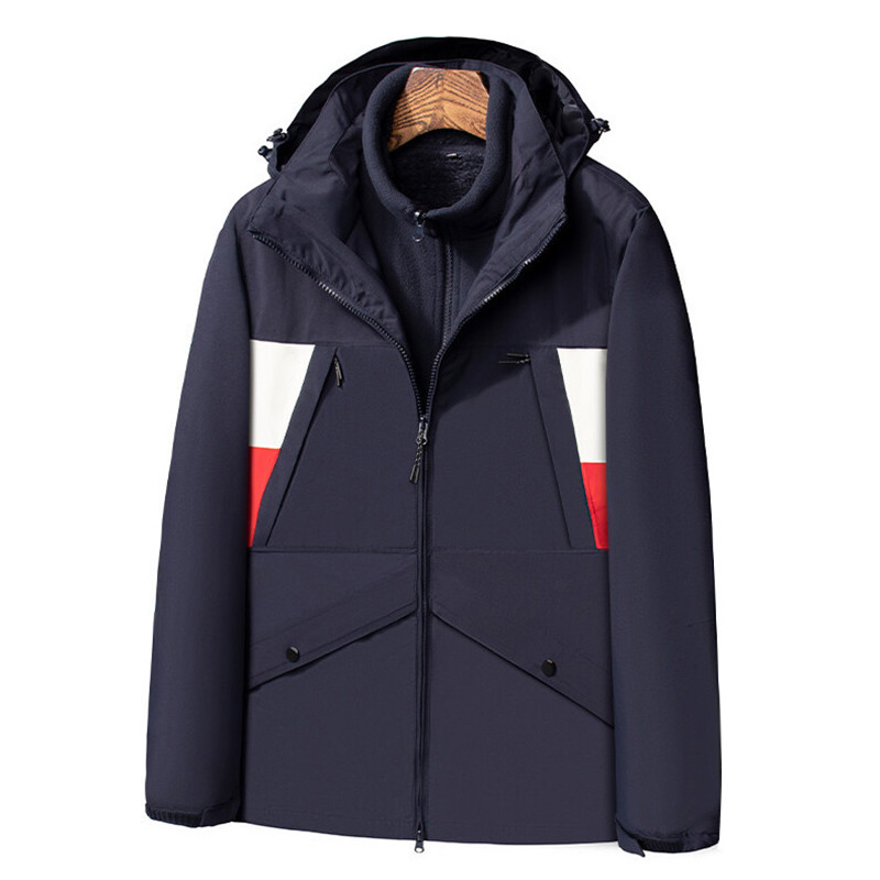 Winter Outdoor Fleece Padded Windproof Clothing
