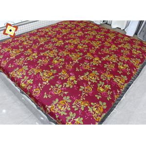 China Plain Jacquard Mattress Warp Knitted Fabric 200CM Width Waterproof on sale