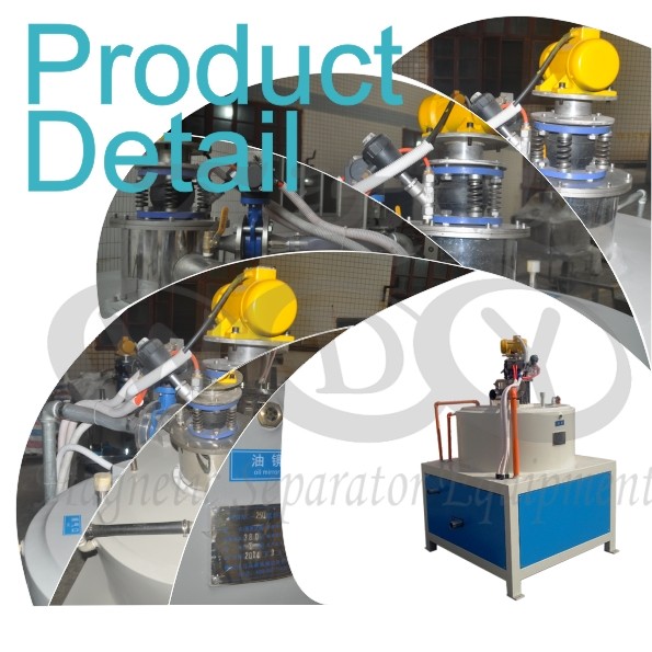 Convenient Wet Drum Magnetic Separator For Concentrating Garnet Dolomite Quartz Kaolin Ceramic