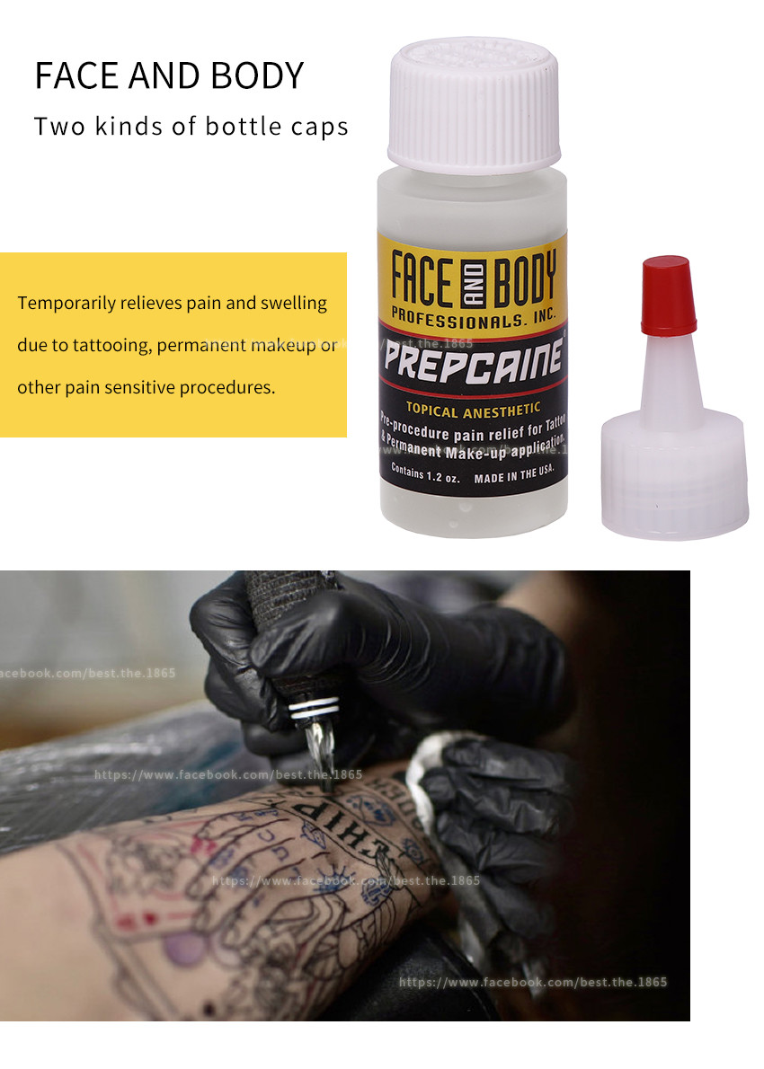 Prepcaine Tattoo Numbing Gel Highly Effective Tatoo Anesthetic Gel