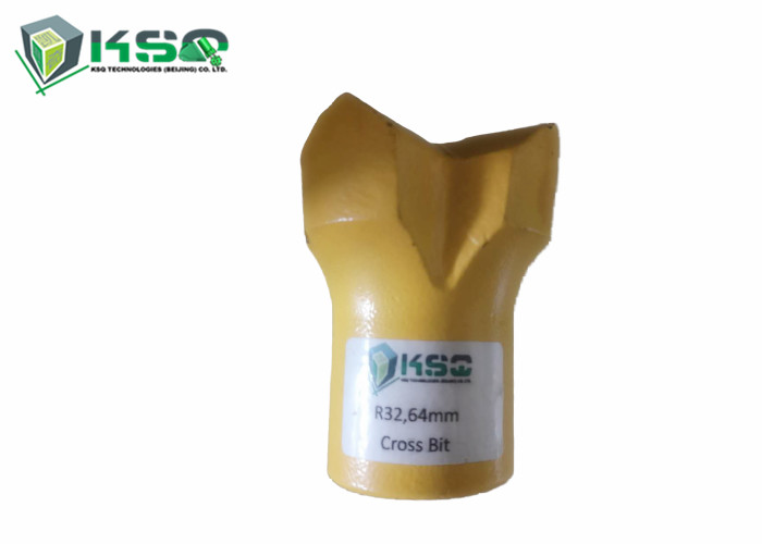  R32 64mm Thread Cross Bits Tungsten Carbide Rock Drill Bits R25 R28 Manufactures