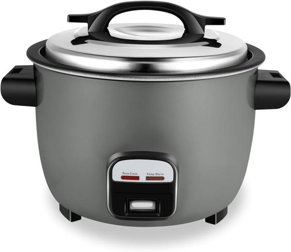 Iron 220V Rice Cooker 25L Capacity Black White Blue Kitchen Cooking Equipment