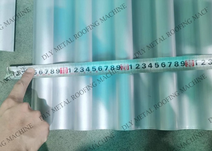 1250mm 380v Metal Roofing Sheet Making Machine Plc Automatic