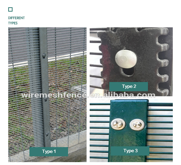 358 anti climb prison security fence price