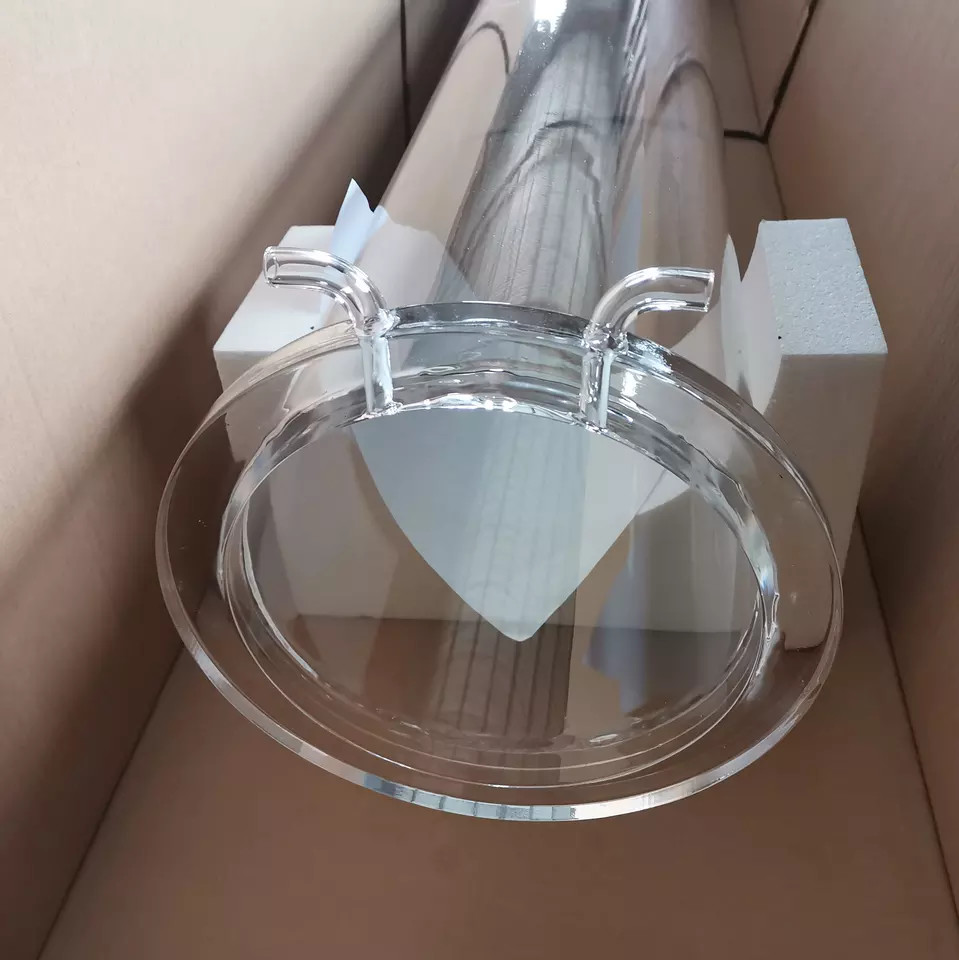 Manufacture Large Diameter Quartz Clear Glass Tube