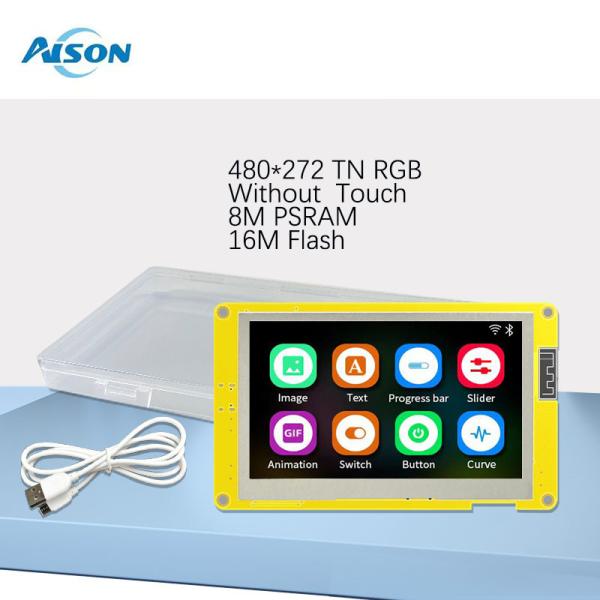 China 4.3 Inch 480x272 Smart Touch Display ESP32 Bluetooth Display Module Screen on sale China 4.3 Inch 480x272 Smart Touch Display ESP32 Bluetooth Display Module Screen on sale