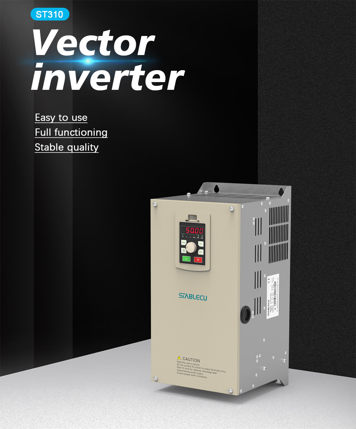 High Torque 15KW/18.5KW/22KW 3 Phase AC Frequency Inverter