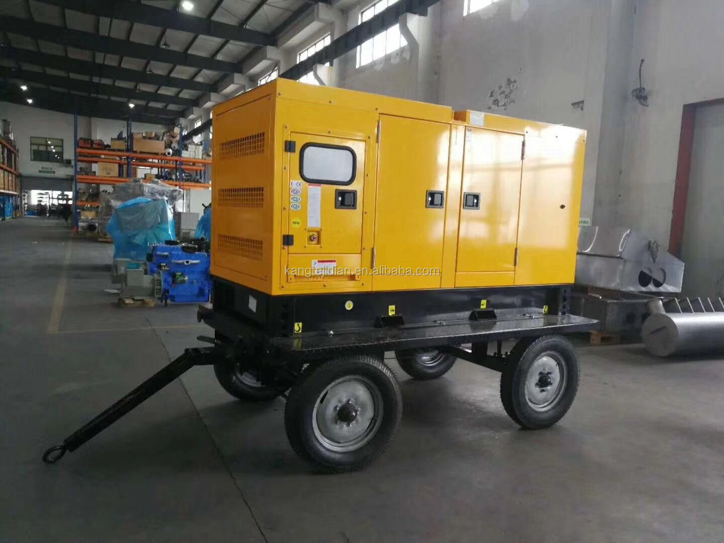 IP23 Protection Class 400kW Water Cooled Diesel Generator Sets with 24V DC Electric Start