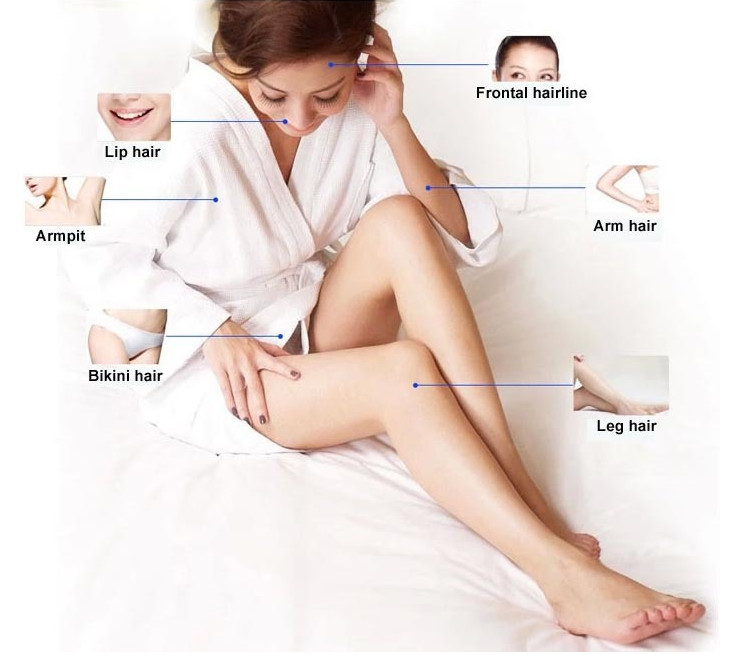 Home Use Portable Ipl Hair Removal Painless Laser Hair Removal