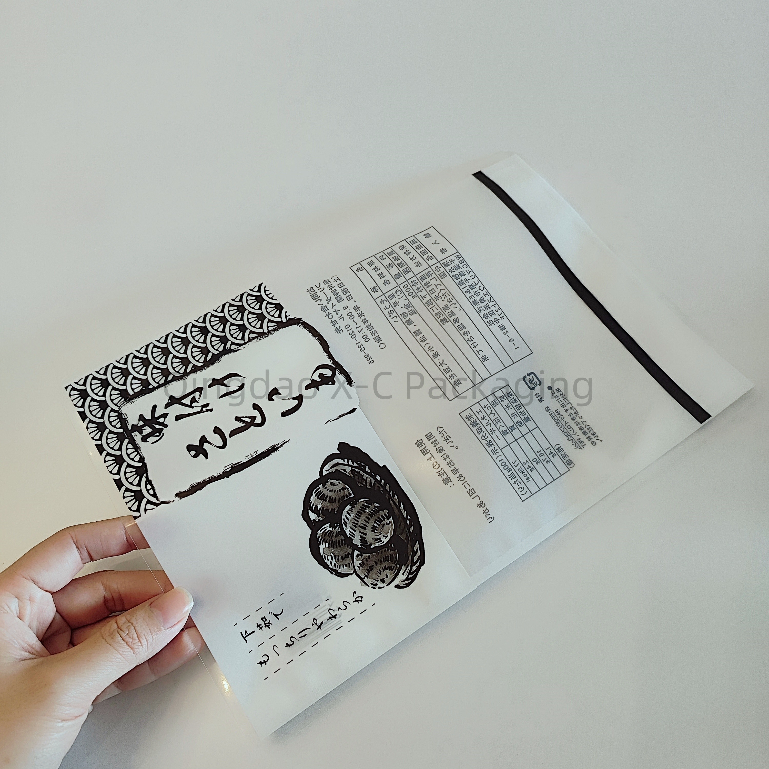 Plastic 3 Side Seal Food Packaging Bags Moisture Proof Gravure Printing Custom