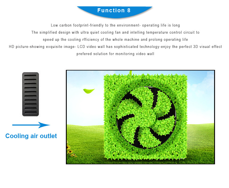 JCVISION LCD Video Wall Display 43inch LCD HD Seamless Video Wall