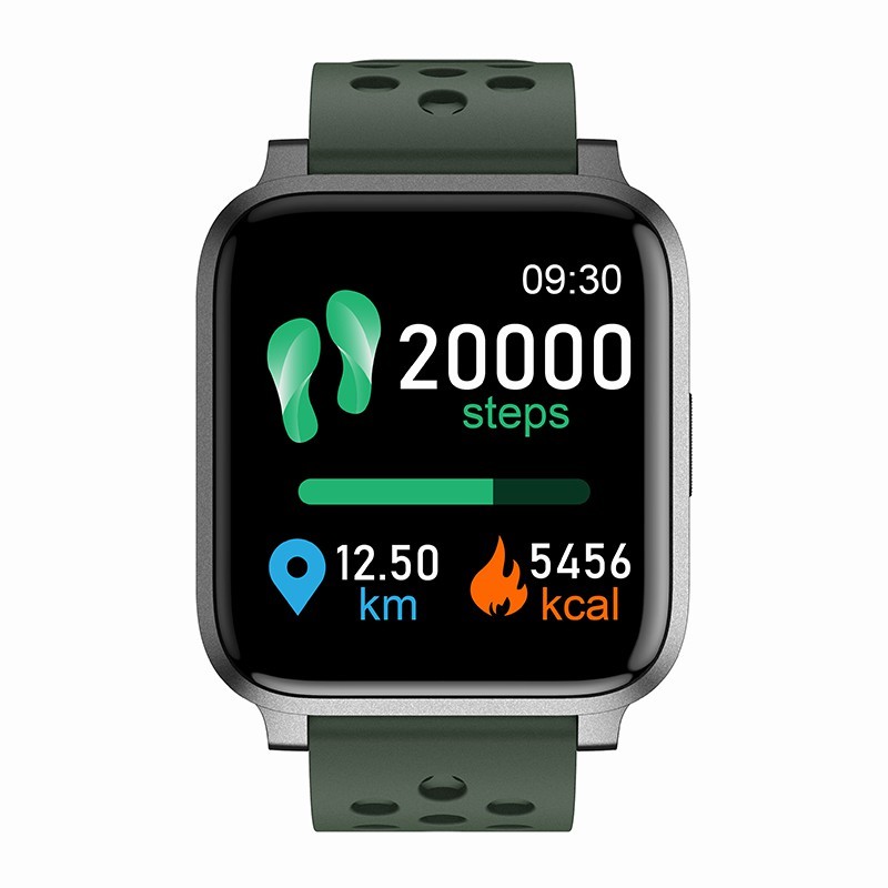 Music Control Alloy 180mAh 1.3'' 240*240 Fitness Tracker Smartwatches Dynamic Heart Rate Monitor For Adults