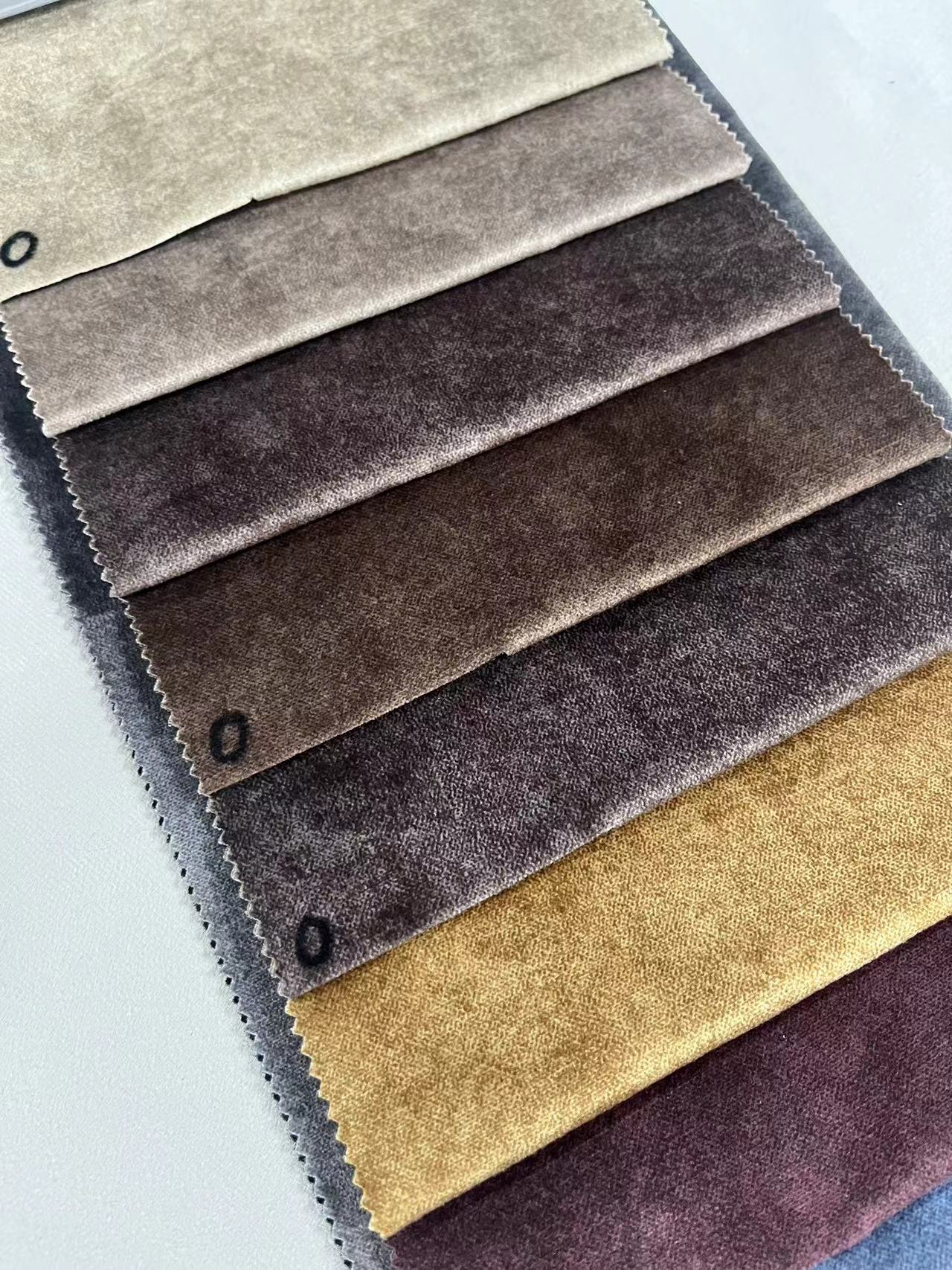 Upholstery Polyester Print Fabric Plain For Sofa Cushion Pillows