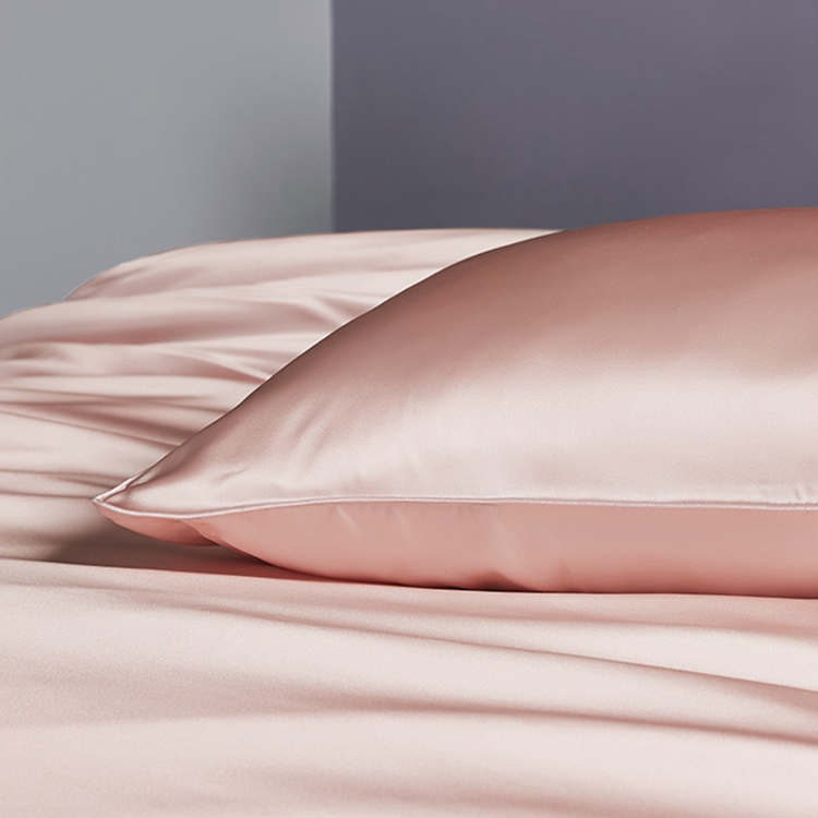 128x68 Fabric Density 100% Pure Silk Satin Duvet Cover Set for Luxury Hotel Bedding