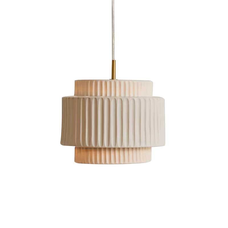 Wabi Sabi Pendant Light White Resin Chandeliers Dining Room Hanging Lamp(WH-AP-577)
