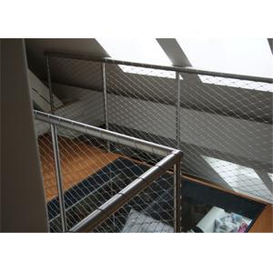 Customization Wire Rope Mesh Flexible Balcony Infill Prevent Children Falling