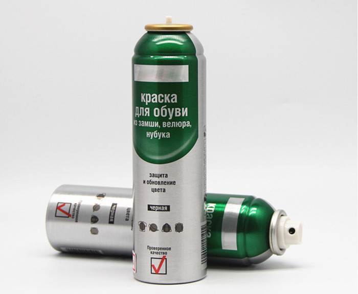 Cosmetic Detergent Aluminium Monobloc Aerosol Cans 15ml-600ml Spray Paint Canister