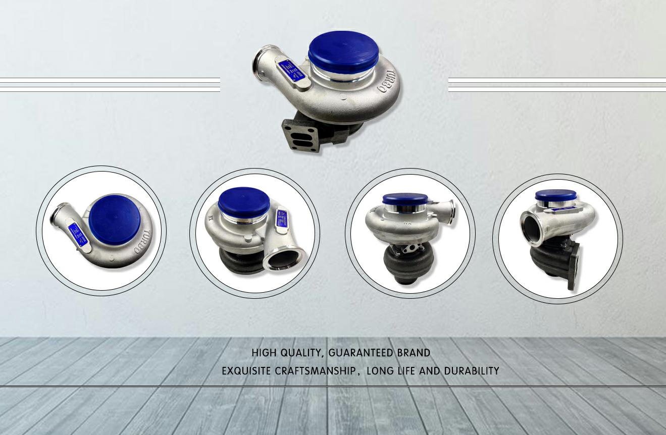 Daewoo 123 Car Fitment Turbocharger for Doosan Excavator DL06 Engine Spare Parts 4042575 4042576 HX35 65.09100-7110